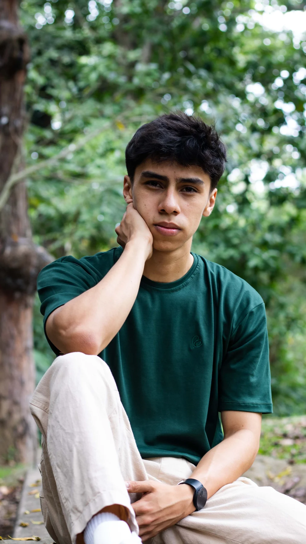 Camiseta Bosque de Bramdon, verde como la naturaleza